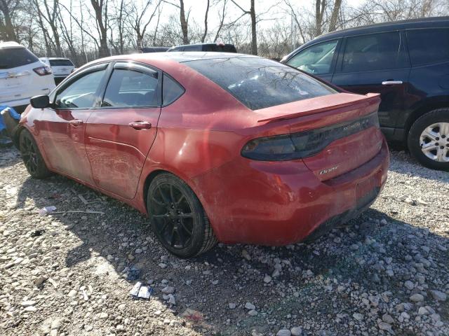 1C3CDFBH8DD699310 - 2013 DODGE DART SXT RED photo 2