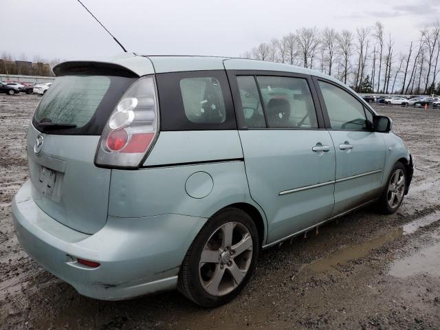 JM1CR293660109437 - 2006 MAZDA 5 TURQUOISE photo 3