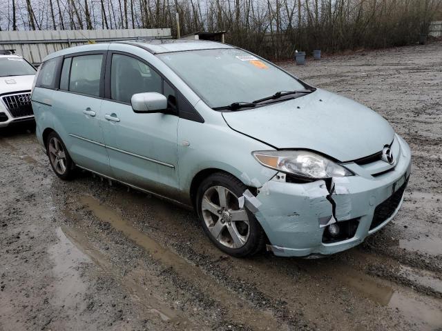 JM1CR293660109437 - 2006 MAZDA 5 TURQUOISE photo 4