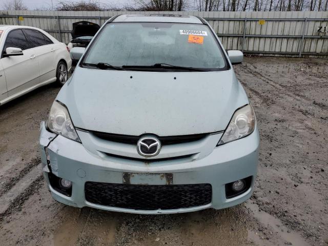 JM1CR293660109437 - 2006 MAZDA 5 TURQUOISE photo 5