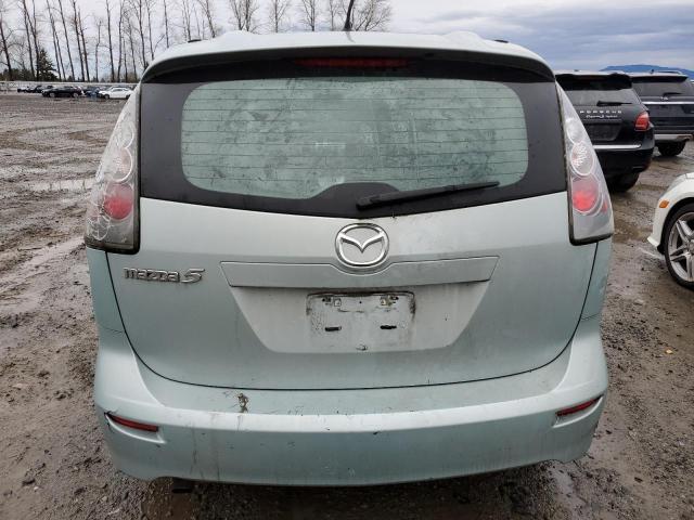 JM1CR293660109437 - 2006 MAZDA 5 TURQUOISE photo 6