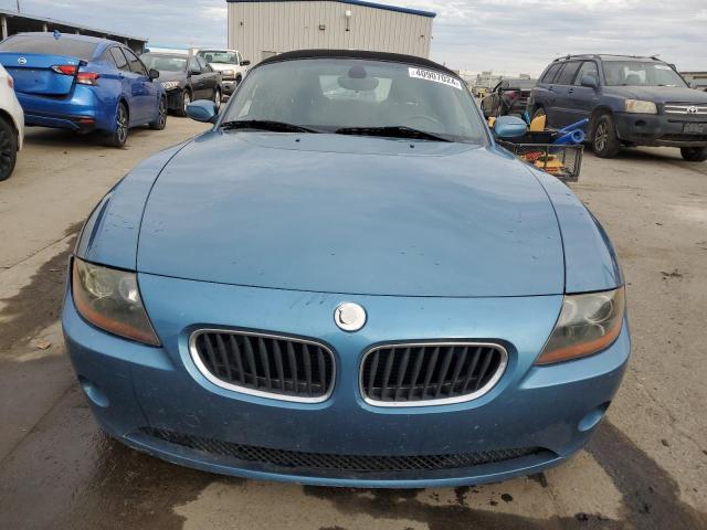 4USBT33483LR60129 - 2003 BMW Z4 2.5 BLUE photo 5