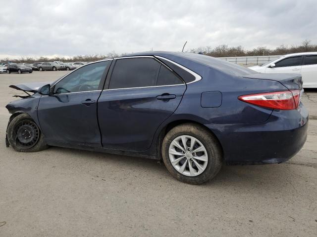 4T4BF1FK0GR568050 - 2016 TOYOTA CAMRY LE BLUE photo 2