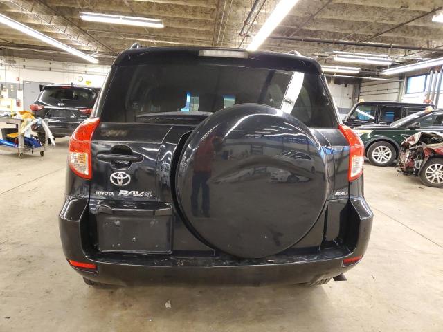 JTMBD33V676030102 - 2007 TOYOTA RAV4 BLACK photo 6