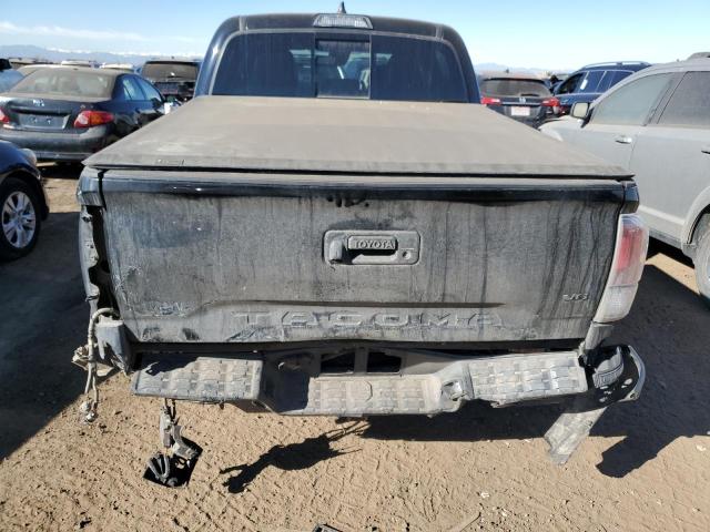 3TMCZ5AN1LM301677 - 2020 TOYOTA TACOMA DOUBLE CAB BLACK photo 6