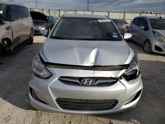 KMHCU5AE5CU027759 - 2012 HYUNDAI ACCENT GLS SILVER photo 5