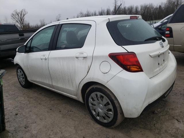 VNKKTUD33HA078622 - 2017 TOYOTA YARIS L WHITE photo 2