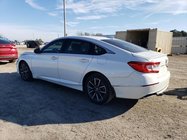 1HGCV1F55NA032162 - 2022 HONDA ACCORD EXL WHITE photo 2