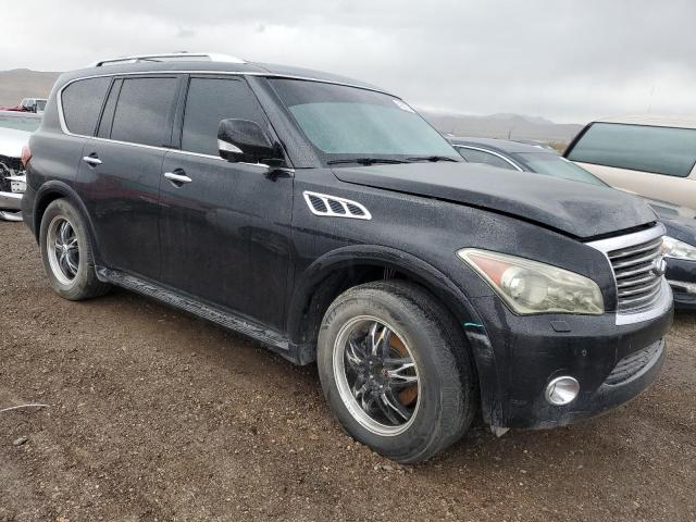 JN8AZ2NEXB9003646 - 2011 INFINITI QX56 BLACK photo 4