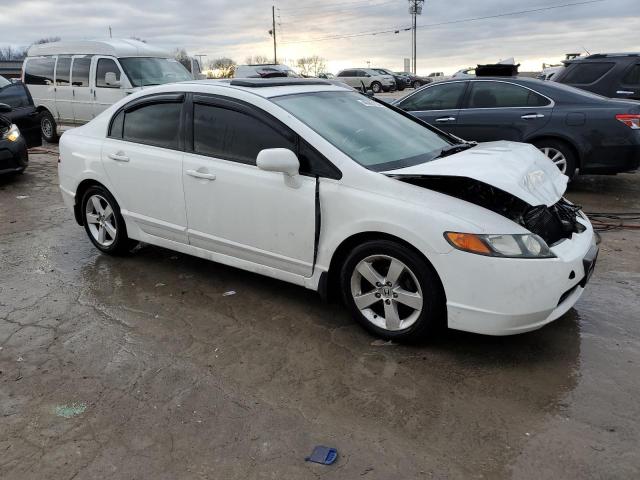 1HGFA16867L068873 - 2007 HONDA CIVIC EX WHITE photo 4