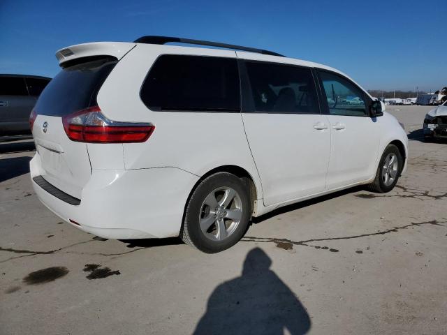 5TDKK3DC2FS663620 - 2015 TOYOTA SIENNA LE WHITE photo 3