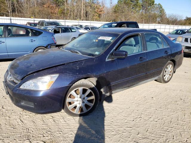 1HGCM66427A099831 - 2007 HONDA ACCORD SE BLUE photo 1