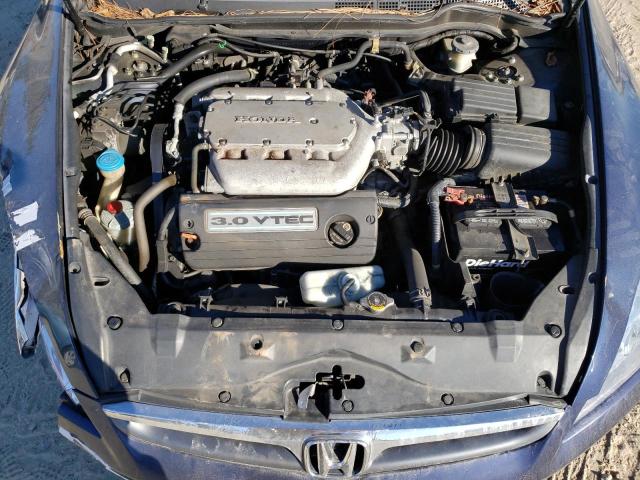 1HGCM66427A099831 - 2007 HONDA ACCORD SE BLUE photo 11