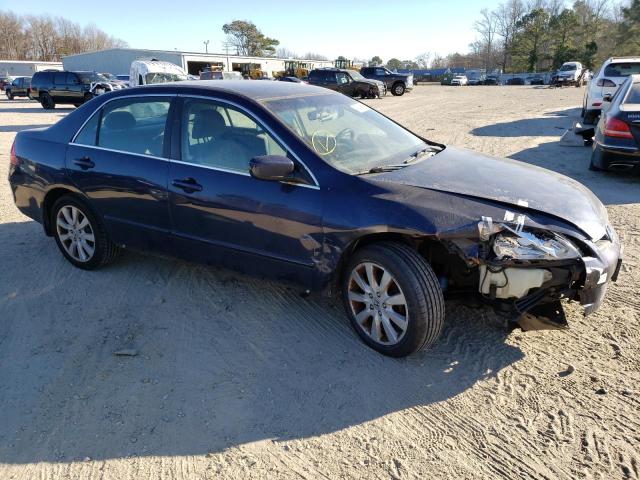 1HGCM66427A099831 - 2007 HONDA ACCORD SE BLUE photo 4