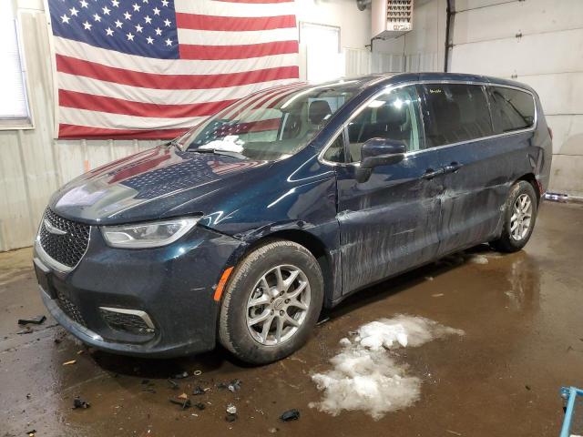 2C4RC1BG8PR559813 - 2023 CHRYSLER PACIFICA TOURING L BLUE photo 1