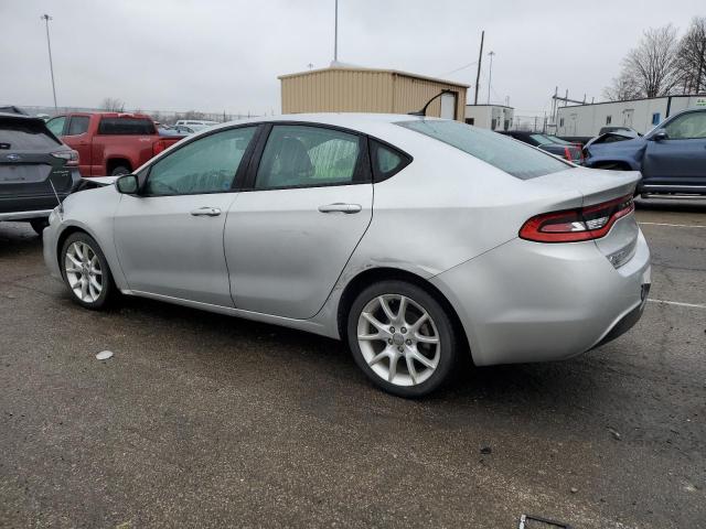 1C3CDFBAXDD105027 - 2013 DODGE DART SXT SILVER photo 2