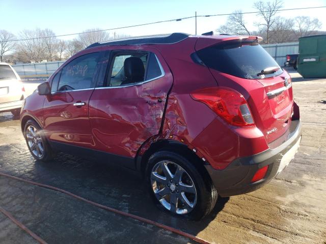 KL4CJDSB8EB596271 - 2014 BUICK ENCORE PREMIUM RED photo 2