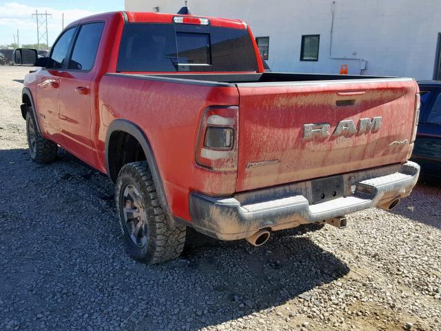 1C6SRFLT1KN534578 - 2019 RAM 1500 REBEL  ფოტო 3