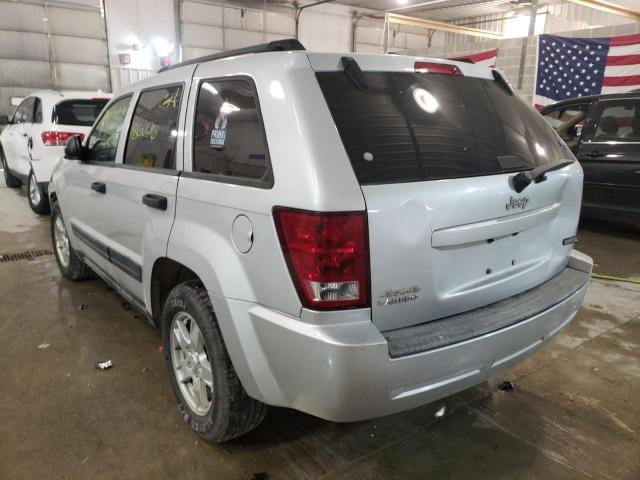 1J4GR48K06C121176 - 2006 JEEP GRAND CHER LAREDO Gri fotoğraf 3