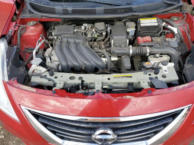 3N1CN7AP4EL844834 - 2014 NISSAN VERSA S RED photo 11