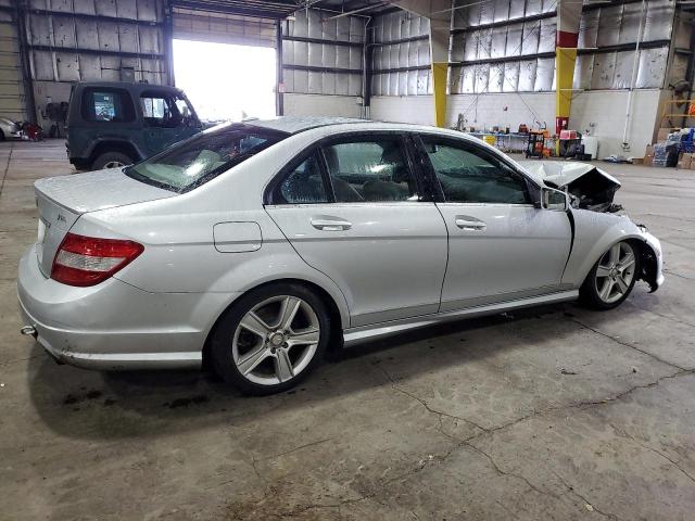 WDDGF5EB7BA427490 - 2011 MERCEDES-BENZ C 300 SILVER photo 3