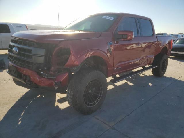 1FTFW1ED9NFA98427 - 2022 FORD F150 SUPERCREW RED photo 1
