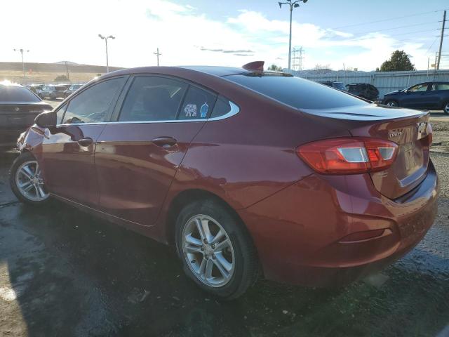 1G1BE5SM1H7234487 - 2017 CHEVROLET CRUZE LT BURGUNDY photo 2