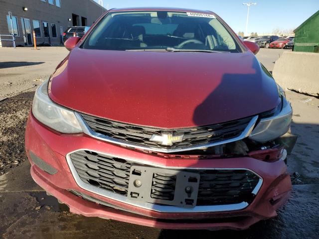 1G1BE5SM1H7234487 - 2017 CHEVROLET CRUZE LT BURGUNDY photo 5