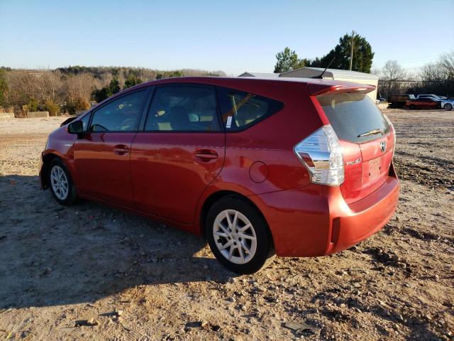 JTDZN3EU0D3277905 - 2013 TOYOTA PRIUS V RED photo 2