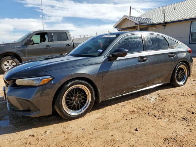 19XFL1H82NE009203 - 2022 HONDA CIVIC SPORT TOURING ლურჯი ფოტო 1