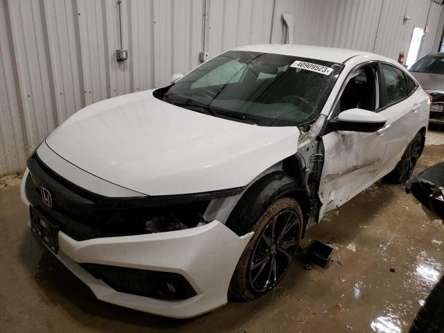 2HGFC2F84KH570321 - 2019 HONDA CIVIC SPORT Blanco foto 1