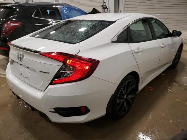 2HGFC2F84KH570321 - 2019 HONDA CIVIC SPORT Blanco foto 3