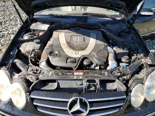 WDBTK72F47F224170 - 2007 MERCEDES-BENZ CLK 550 BLACK photo 11