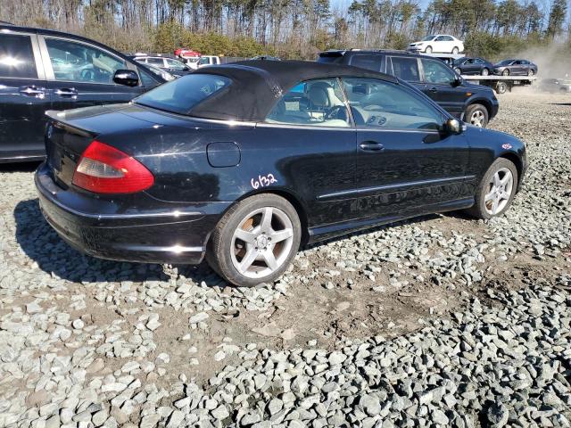 WDBTK72F47F224170 - 2007 MERCEDES-BENZ CLK 550 BLACK photo 3