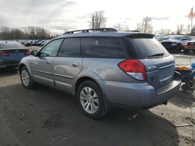 4S4BP66C197320016 - 2009 SUBARU OUTBACK 2.5I LIMITED GRAY photo 2