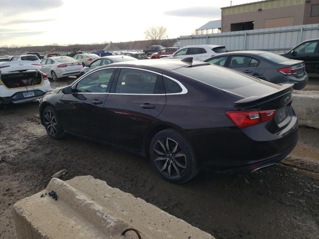 1G1ZG5ST9LF134104 - 2020 CHEVROLET MALIBU RS მუქწითელი ფოტო 2