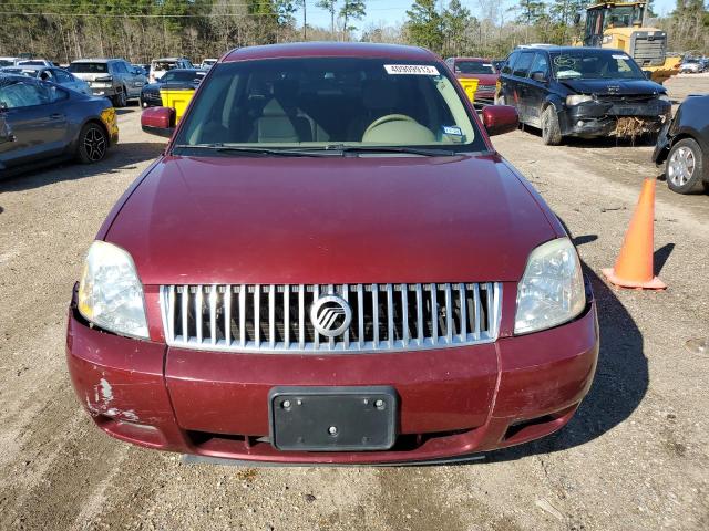 1MEFM421X6G618873 - 2006 MERCURY MONTEGO PREMIER MAROON photo 5