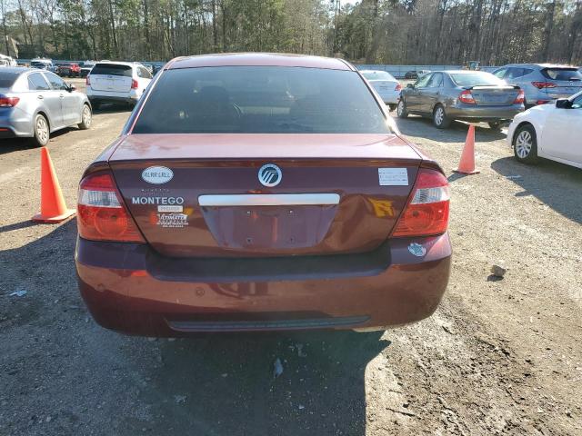 1MEFM421X6G618873 - 2006 MERCURY MONTEGO PREMIER MAROON photo 6