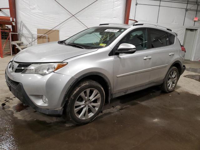 2T3DFREV5EW163772 - 2014 TOYOTA RAV4 LIMITED SILVER photo 1