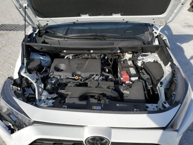 2T3W1RFV2MC158955 - 2021 TOYOTA RAV4 XLE WHITE photo 12