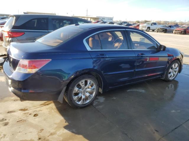 1HGCP2F82AA000239 - 2010 HONDA ACCORD EXL BLUE photo 3