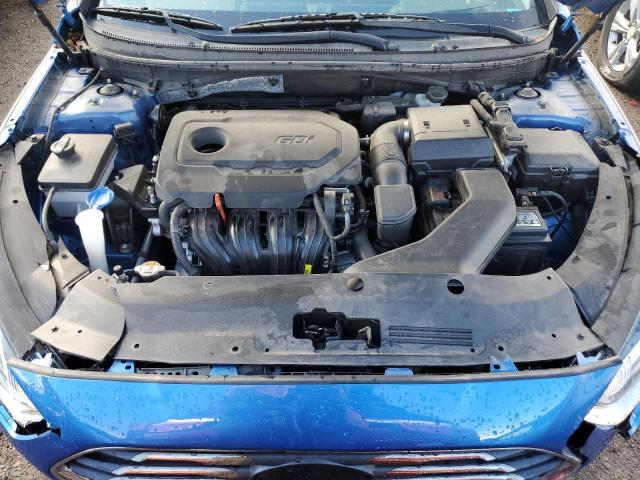 5NPE24AFXJH632194 - 2018 HYUNDAI SONATA SE BLUE photo 11