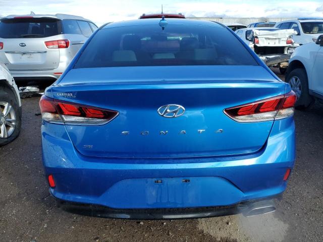 5NPE24AFXJH632194 - 2018 HYUNDAI SONATA SE BLUE photo 6