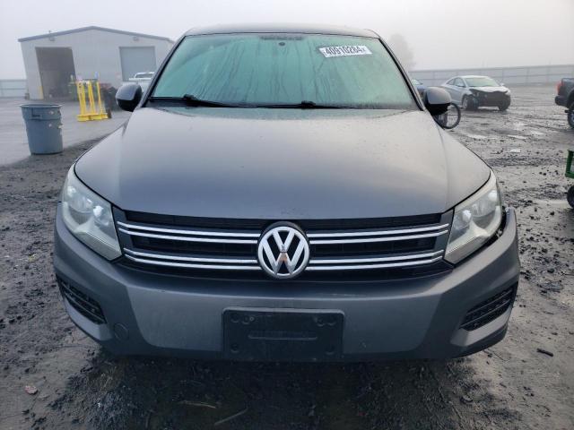 WVGBV7AX4CW003981 - 2012 VOLKSWAGEN TIGUAN S GRAY photo 5