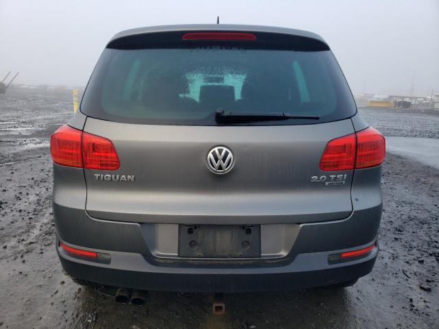 WVGBV7AX4CW003981 - 2012 VOLKSWAGEN TIGUAN S GRAY photo 6