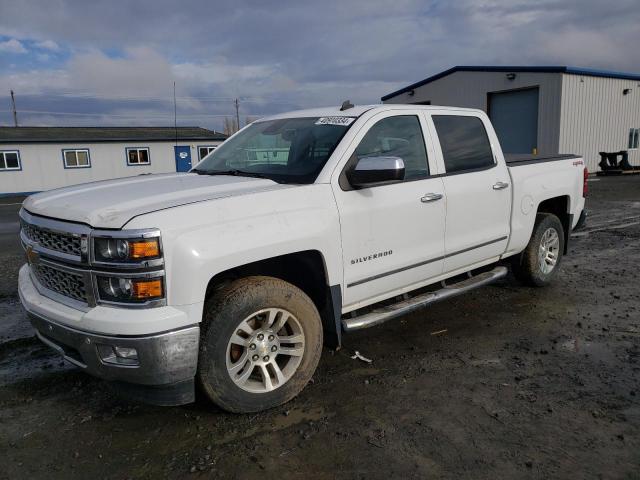 3GCUKSECXEG534913 - 2014 CHEVROLET SILVERADO K1500 LTZ WHITE photo 1