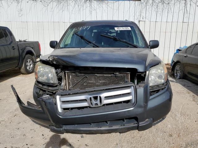 5FNYF18506B006477 - 2006 HONDA PILOT EX GRAY photo 5