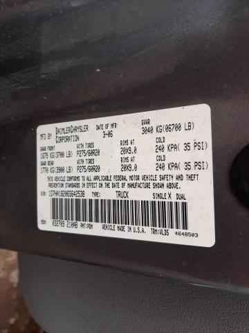 1D7HA18206S642538 - 2006 DODGE RAM 1500 ST GRAY photo 12