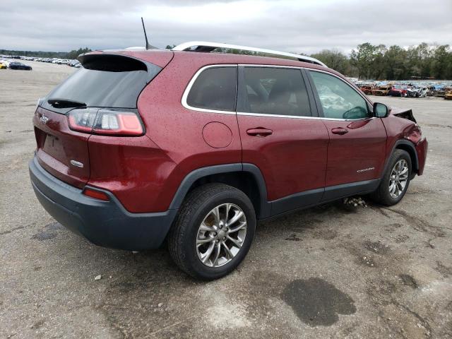 1C4PJLLB8KD316266 - 2019 JEEP CHEROKEE LATITUDE PLUS MAROON photo 3