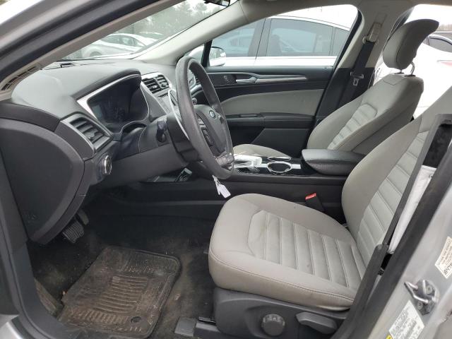 3FA6P0G79DR249496 - 2013 FORD FUSION S SILVER photo 7